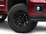 Fuel Wheels Rebar Blackout 6-Lug Wheel; 17x9; -12mm Offset (14-18 Sierra 1500)