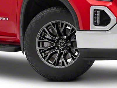 Fuel Wheels Rebar Matte Gunmetal 6-Lug Wheel; 20x9; 1mm Offset (19-24 Sierra 1500)