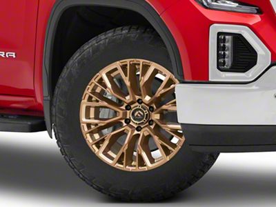 Fuel Wheels Rebar Platinum Bronze Milled 6-Lug Wheel; 20x9; 1mm Offset (19-25 Sierra 1500)