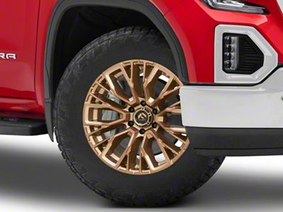 Fuel Wheels Rebar Platinum Bronze Milled 6-Lug Wheel; 20x9; 20mm Offset (19-25 Sierra 1500)