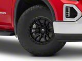 Fuel Wheels Rebel Matte Black 6-Lug Wheel; 17x9; 1mm Offset (19-24 Sierra 1500)