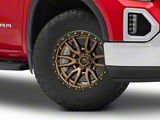 Fuel Wheels Rebel Matte Bronze with Black Bead Ring 6-Lug Wheel; 18x9; -12mm Offset (19-26 Sierra 1500)
