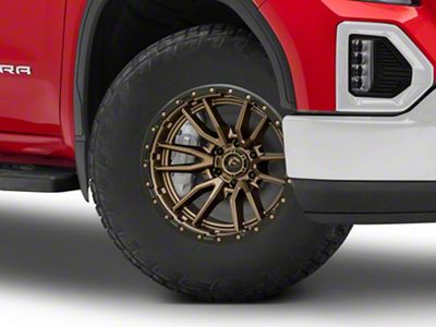 Fuel Wheels Rebel Matte Bronze 6-Lug Wheel; 18x9; 1mm Offset (19-25 Sierra 1500)