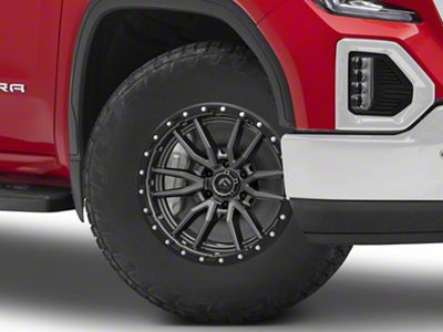 Fuel Wheels Rebel Matte Gunmetal 6-Lug Wheel; 18x9; 20mm Offset (19-25 Sierra 1500)
