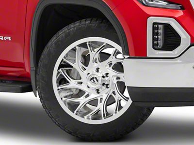 Fuel Wheels Runner Chrome 6-Lug Wheel; 22x12; -44mm Offset (19-25 Sierra 1500)