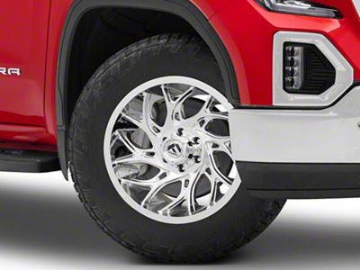 Fuel Wheels Runner Chrome 6-Lug Wheel; 20x10; -18mm Offset (19-25 Sierra 1500)