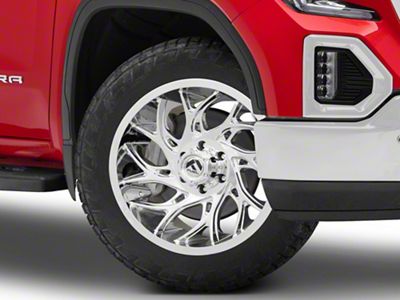 Fuel Wheels Runner Chrome 6-Lug Wheel; 24x12; -44mm Offset (19-24 Sierra 1500)