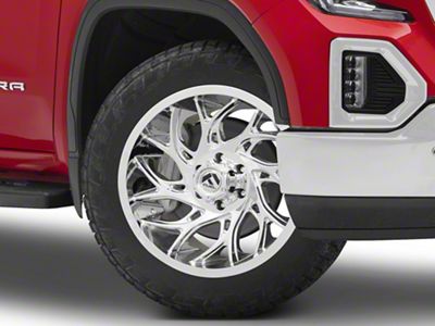 Fuel Wheels Runner Chrome 6-Lug Wheel; 24x14; -75mm Offset (19-25 Sierra 1500)