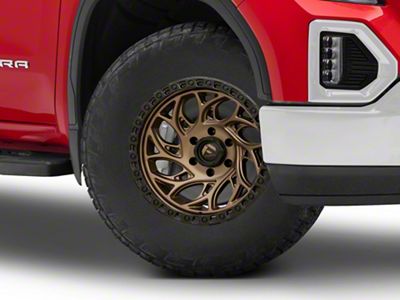 Fuel Wheels Runner OR Bronze with Black Ring 6-Lug Wheel; 18x9; 1mm Offset (19-25 Sierra 1500)