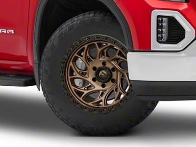 Fuel Wheels Runner OR Bronze with Black Ring 6-Lug Wheel; 20x9; 20mm Offset (19-25 Sierra 1500)