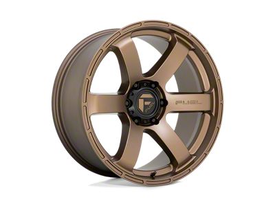 Fuel Wheels Rush Matte Bronze 6-Lug Wheel; 20x9; 1mm Offset (19-25 Sierra 1500)