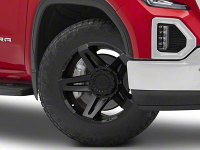 Fuel Wheels SFJ Matte Black 6-Lug Wheel; 20x12; -44mm Offset (19-25 Sierra 1500)
