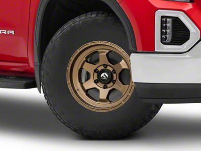 Fuel Wheels Shok Matte Bronze 6-Lug Wheel; 17x9; -12mm Offset (19-25 Sierra 1500)