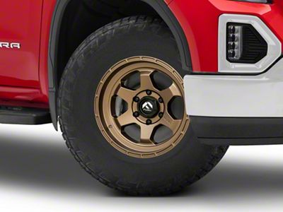 Fuel Wheels Shok Matte Bronze 6-Lug Wheel; 17x9; 1mm Offset (19-24 Sierra 1500)
