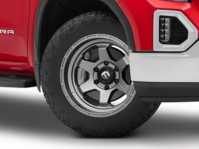 Fuel Wheels Shok Matte Gunmetal 6-Lug Wheel; 20x9; 19mm Offset (19-25 Sierra 1500)