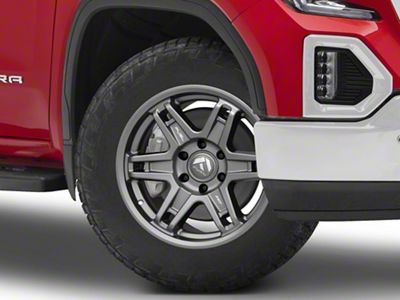 Fuel Wheels Slayer Matte Gunmetal 6-Lug Wheel; 20x9; 1mm Offset (19-25 Sierra 1500)