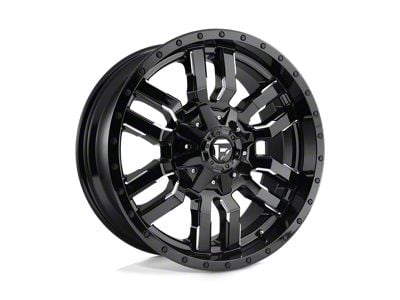 Fuel Wheels Sledge Gloss Black Milled 6-Lug Wheel; 20x12; -45mm Offset (19-24 Sierra 1500)