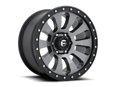 Fuel Wheels Tactic Matte Gunmetal 6-Lug Wheel; 20x9; 1mm Offset (19-25 Sierra 1500)