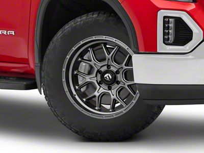 Fuel Wheels Tech Matte Anthracite 6-Lug Wheel; 20x9; 20mm Offset (19-25 Sierra 1500)