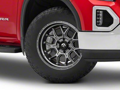 Fuel Wheels Tech Matte Anthracite 6-Lug Wheel; 20x9; 20mm Offset (19-24 Sierra 1500)