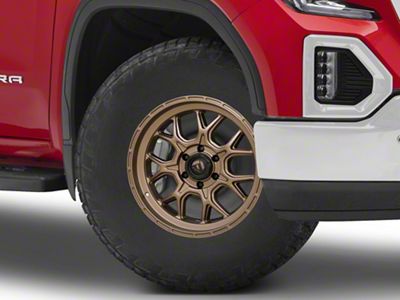 Fuel Wheels Tech Matte Bronze 6-Lug Wheel; 17x9; 1mm Offset (19-25 Sierra 1500)