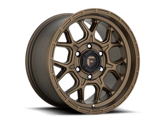 Fuel Wheels Tech Matte Bronze 6-Lug Wheel; 18x9; 1mm Offset (19-24 Sierra 1500)