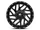 Fuel Wheels Triton Gloss Black Milled 6-Lug Wheel; 20x10; -19mm Offset (14-18 Sierra 1500)