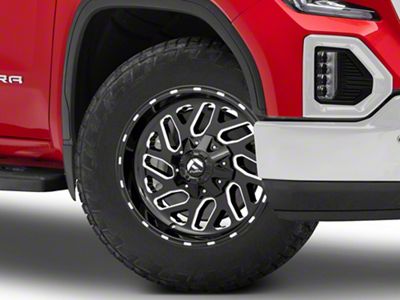 Fuel Wheels Triton Gloss Black Milled 6-Lug Wheel; 20x10; -19mm Offset (19-25 Sierra 1500)