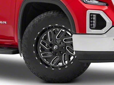 Fuel Wheels Triton Gloss Black Milled 6-Lug Wheel; 20x9; 20mm Offset (19-25 Sierra 1500)
