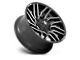 Fuel Wheels Typhoon Gloss Black Milled 6-Lug Wheel; 22x10; -18mm Offset (19-24 Sierra 1500)