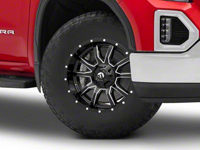 Fuel Wheels Vandal Gloss Black Milled 6-Lug Wheel; 18x9; 1mm Offset (19-25 Sierra 1500)