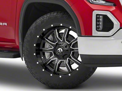 Fuel Wheels Vandal Gloss Black Milled 6-Lug Wheel; 22x12; -45mm Offset (19-25 Sierra 1500)