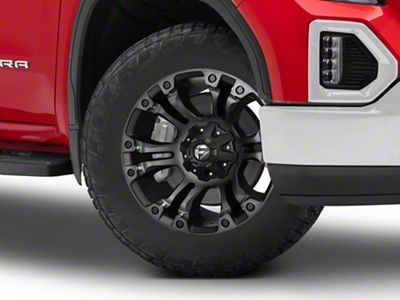 Fuel Wheels Vapor Matte Black Double Dark Tint 6-Lug Wheel; 20x10; -18mm Offset (19-25 Sierra 1500)