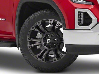 Fuel Wheels Vapor Matte Black Double Dark Tint 6-Lug Wheel; 22x12; -44mm Offset (19-25 Sierra 1500)