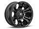 Fuel Wheels Vapor Matte Black 6-Lug Wheel; 20x10; -18mm Offset (14-18 Sierra 1500)