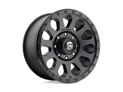 Fuel Wheels Vector Matte Black 6-Lug Wheel; 16x8; 20mm Offset (99-06 Sierra 1500)