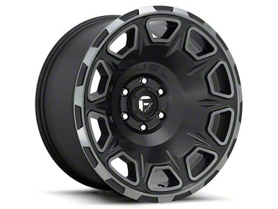 Fuel Wheels Vengeance Matte Black Double Dark Tint 6-Lug Wheel; 17x9; -12mm Offset (19-25 Sierra 1500)
