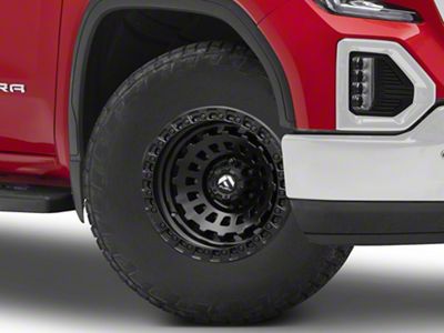 Fuel Wheels Zephyr Matte Black 6-Lug Wheel; 17x9; -12mm Offset (19-25 Sierra 1500)