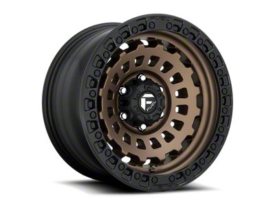 Fuel Wheels Zephyr Matte Bronze 6-Lug Wheel; 20x9; 1mm Offset (19-24 Sierra 1500)