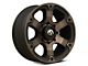 Fuel Wheels Beast Matte Black Double Dark Tint 8-Lug Wheel; 20x9; 20mm Offset (20-24 Sierra 2500 HD)