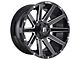 Fuel Wheels Contra Gloss Black Milled 8-Lug Wheel; 20x10; -18mm Offset (20-24 Sierra 2500 HD)