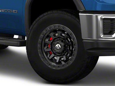 Fuel Wheels Covert Matte Black 8-Lug Wheel; 18x9; 1mm Offset (20-25 Sierra 2500 HD)