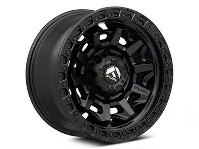 Fuel Wheels Covert Matte Black 8-Lug Wheel; 18x9; 20mm Offset (20-25 Sierra 2500 HD)