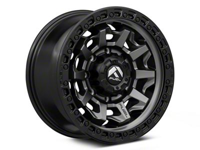 Fuel Wheels Covert Matte Gunmetal 8-Lug Wheel; 18x9; 1mm Offset (20-25 Sierra 2500 HD)