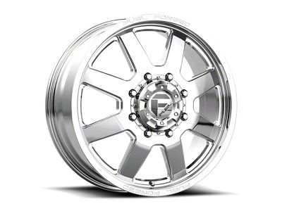 Fuel Wheels FF09D Polished 8-Lug Wheel; 24x12; -50mm Offset (20-25 Sierra 2500 HD)