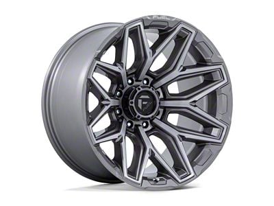 Fuel Wheels Flux Platinum 8-Lug Wheel; 20x10; -18mm Offset (07-10 Sierra 2500 HD)