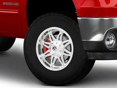 Fuel Wheels Hostage Chrome 8-Lug Wheel; 17x9; 1mm Offset (07-10 Sierra 2500 HD)