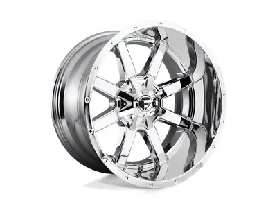 Fuel Wheels Maverick Chrome 8-Lug Wheel; 17x9; 1mm Offset (07-10 Sierra 2500 HD)