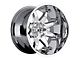Fuel Wheels Octane Chrome 8-Lug Wheel; 20x12; -44mm Offset (07-10 Sierra 2500 HD)