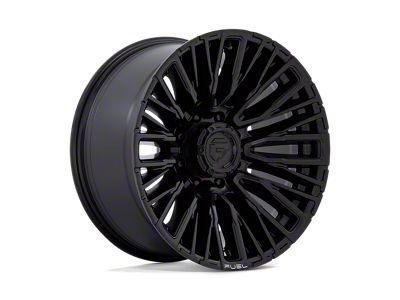 Fuel Wheels Rebar Blackout 8-Lug Wheel; 20x10; -18mm Offset (07-10 Sierra 2500 HD)